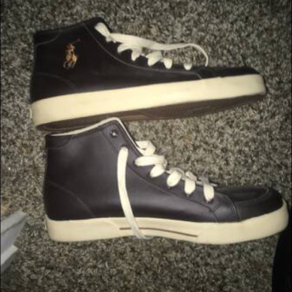 Polo Ralph Lauren brown leather shoes size 11